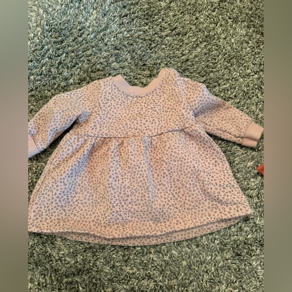 Old Navy Pink Leopard Print Kids Top